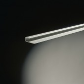 Профиль PERGO Алюминиевый завершающий (краевой), серебристый