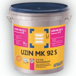 Uzin MK 92 S клей для паркета, 2-компонентный полиуретановый, 10кг